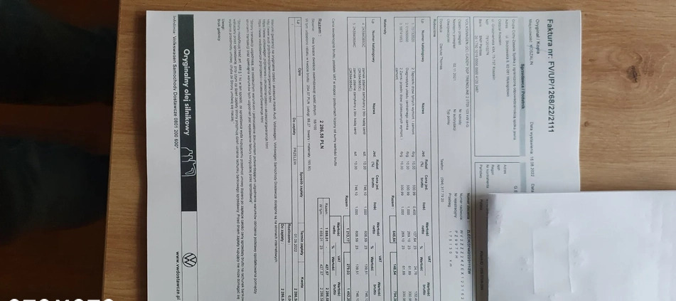 Volkswagen Caddy cena 42900 przebieg: 207900, rok produkcji 2014 z Koszalin małe 781